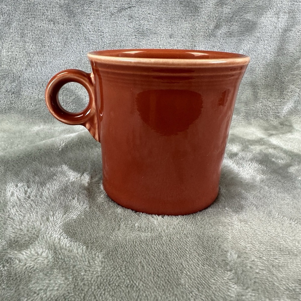 Fiesta Fiestaware Homer Laughlin Ring Handled Mug Paprika (retired)
